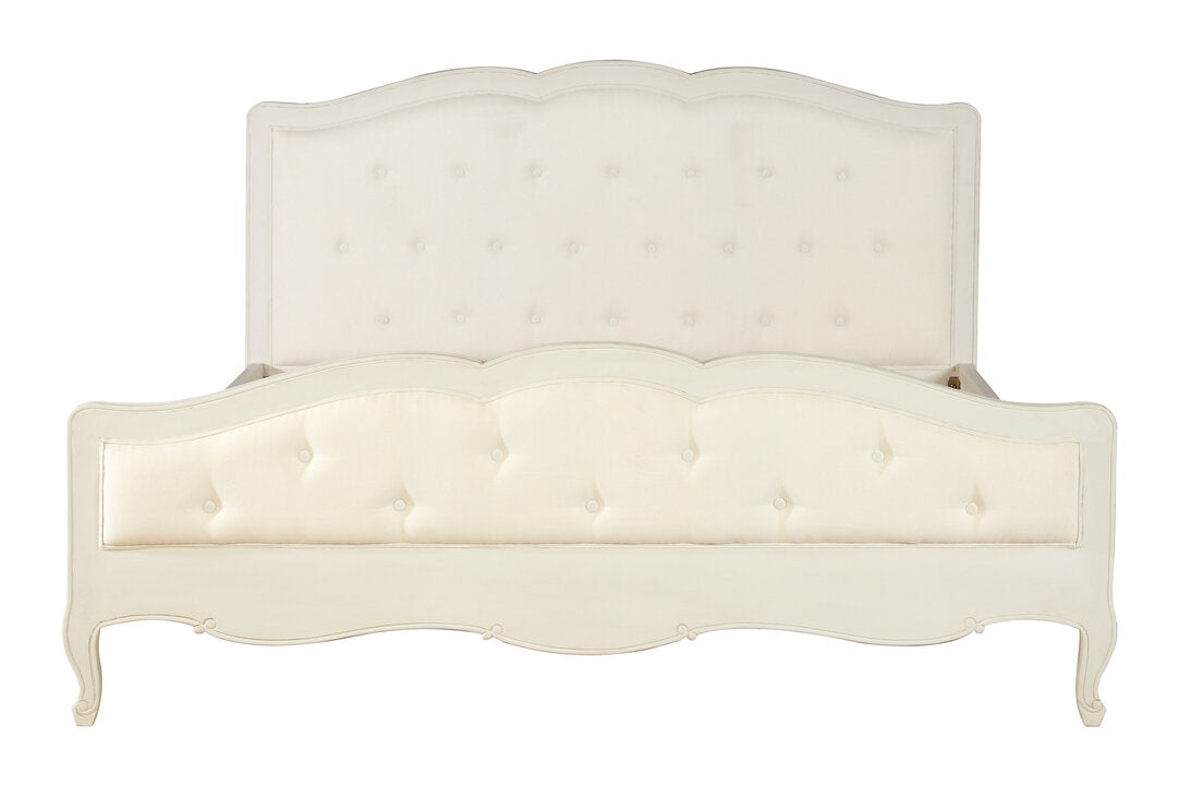 Larissa White Super Kingsize Bed