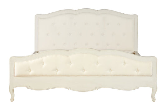 Larissa White Super Kingsize Bed