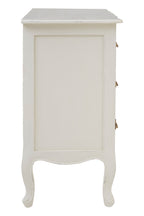 Larissa 3 Drawer White Chest