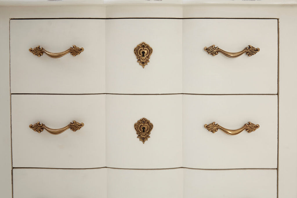 Larissa 3 Drawer White Chest