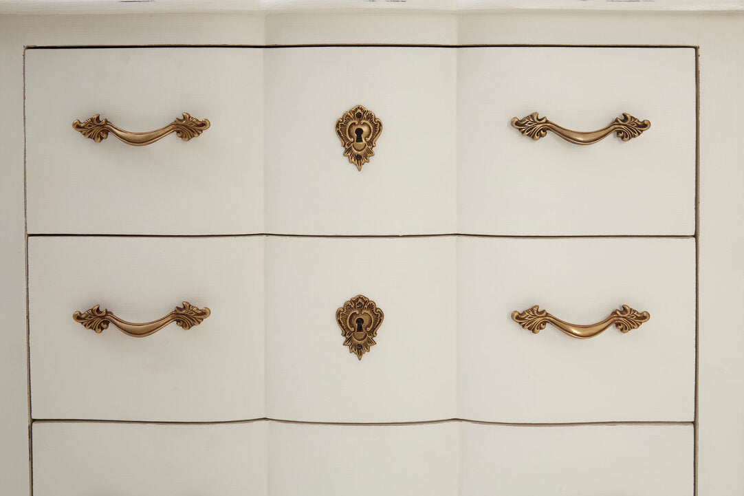 Larissa 3 Drawer White Chest