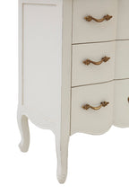 Larissa 3 Drawer White Chest