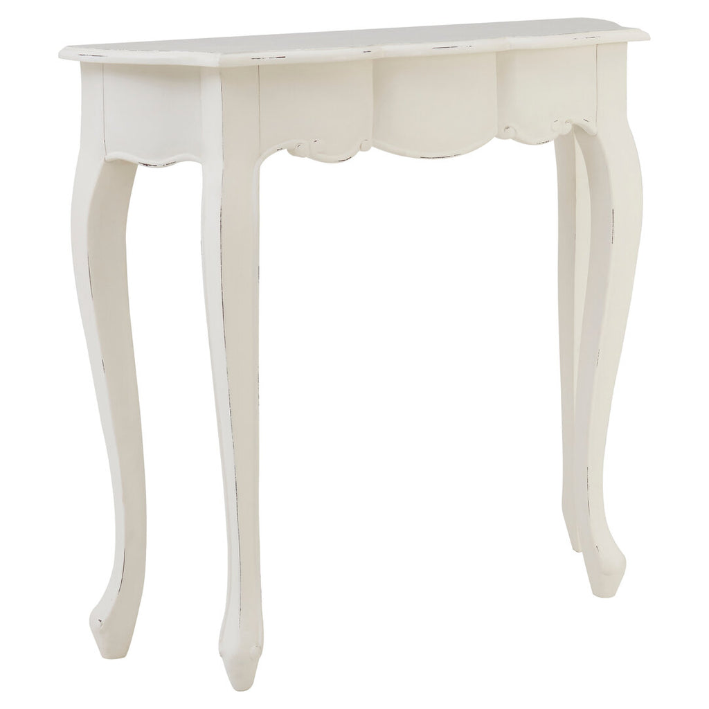 Larissa White Console Table