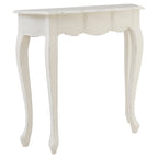 Larissa White Console Table