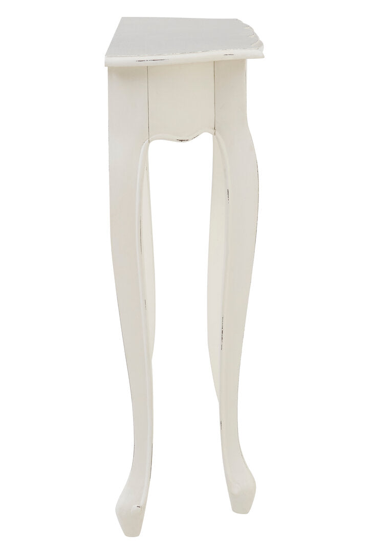 Larissa White Console Table