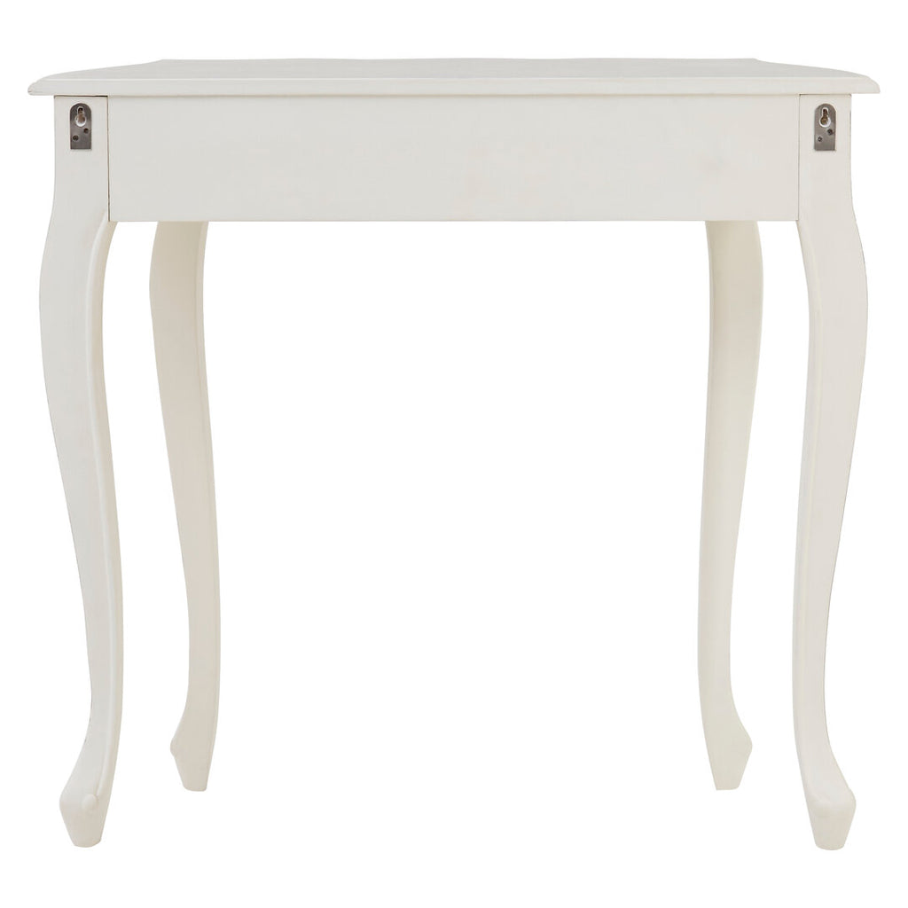 Larissa White Console Table