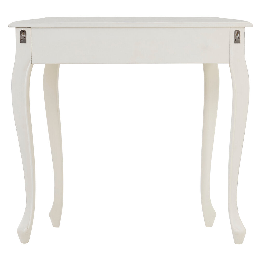 Larissa White Console Table