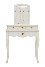 Larissa Dressing Table With Mirror White
