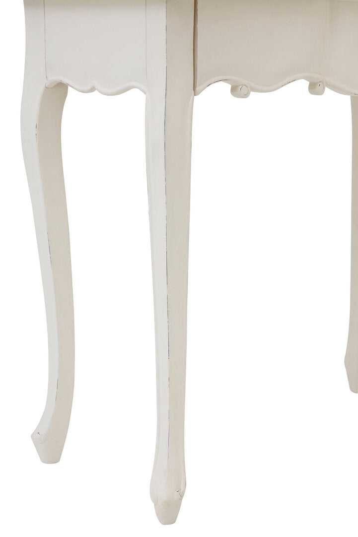 Larissa Dressing Table With Mirror White