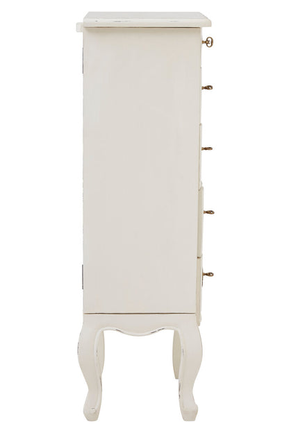 Larissa 5 Drawer Small Chest White