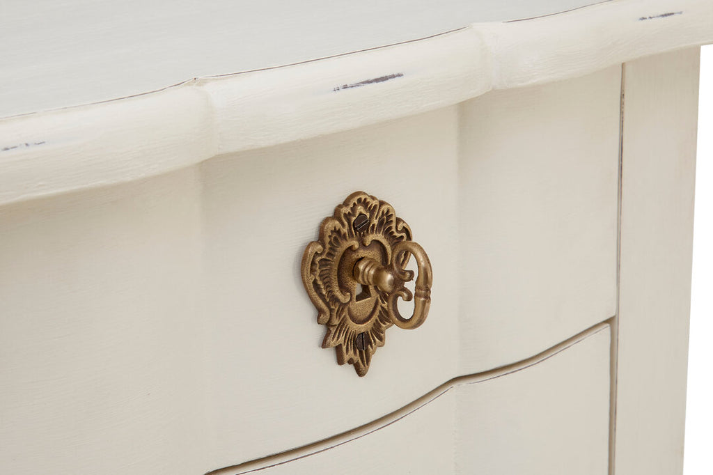 Larissa 5 Drawer Small Chest White