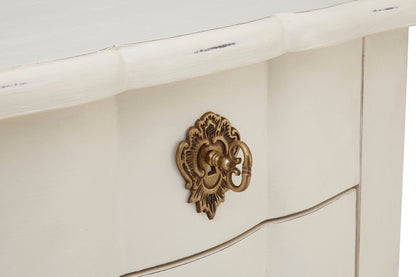 Larissa 5 Drawer Small Chest White