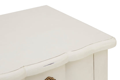 Larissa 5 Drawer Small Chest White