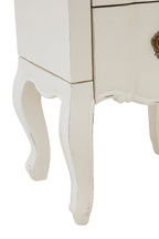 Larissa 5 Drawer Small Chest White