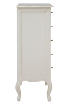 Larissa 5 Drawer White Chest