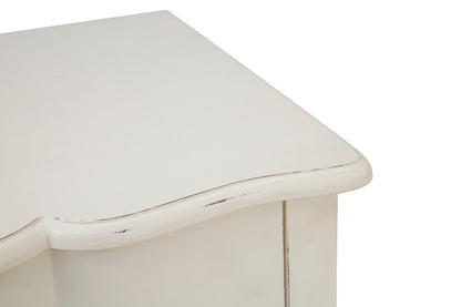 Larissa 5 Drawer White Chest
