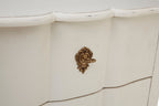 Larissa 5 Drawer White Chest
