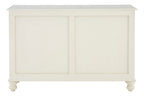 Larissa 6 Drawer White Sideboard