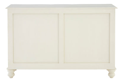 Larissa 6 Drawer White Sideboard