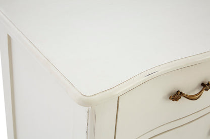 Larissa 6 Drawer White Sideboard
