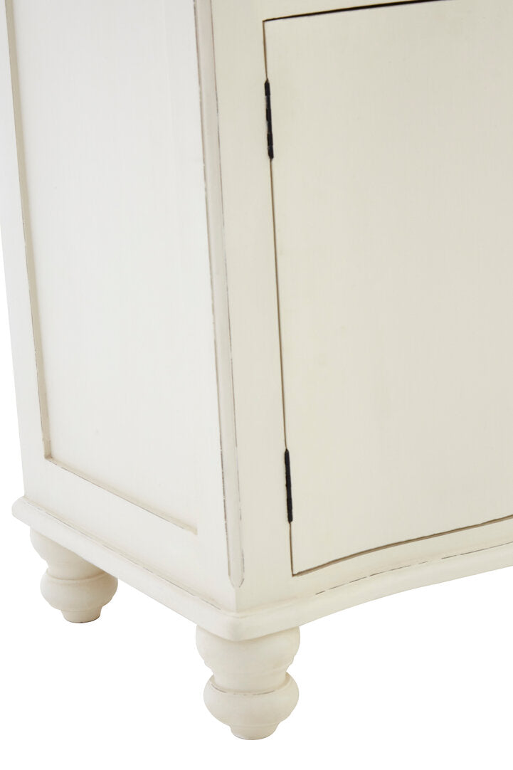 Larissa 6 Drawer White Sideboard