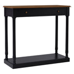 Larissa 1 Drawer Black Console Table