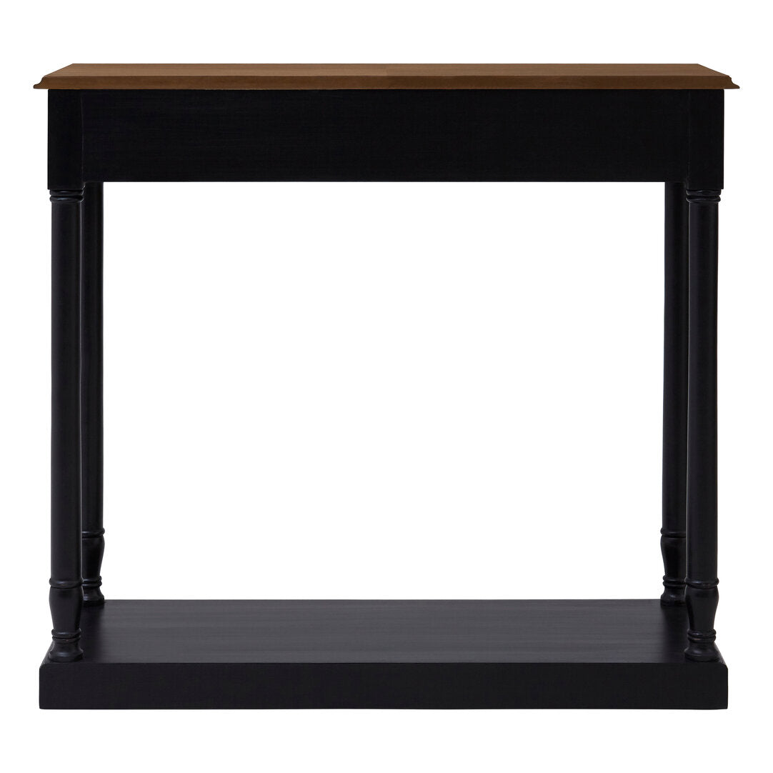Larissa 1 Drawer Black Console Table