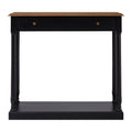 Larissa 1 Drawer Black Console Table