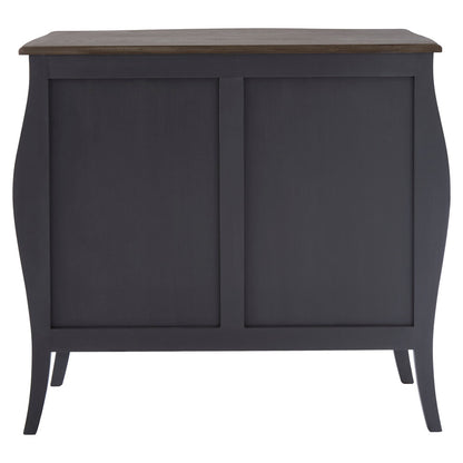 Larissa Two Door Dark Grey Sideboard