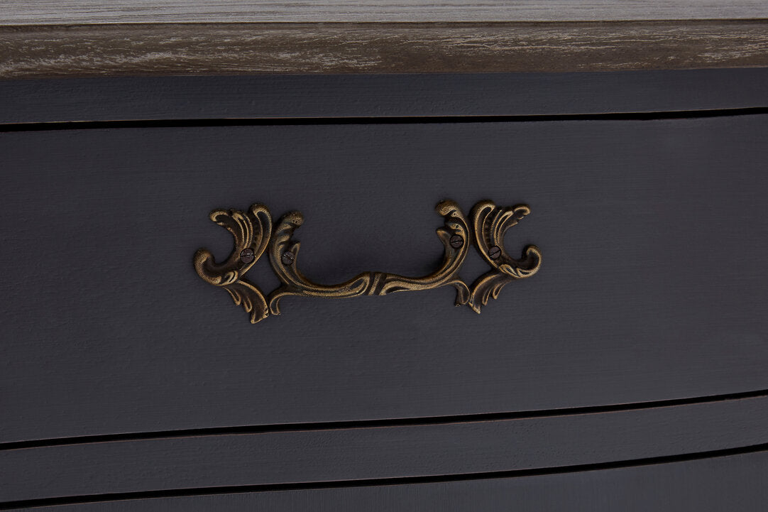 Larissa Two Door Dark Grey Sideboard