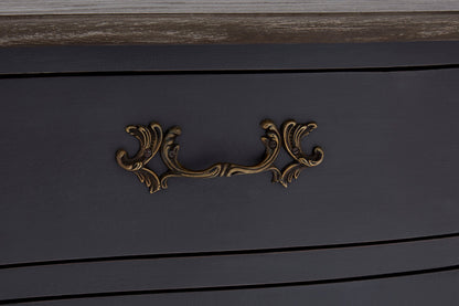 Larissa Two Door Dark Grey Sideboard
