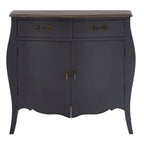 Larissa Two Door Dark Grey Sideboard