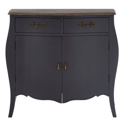Larissa Two Door Dark Grey Sideboard