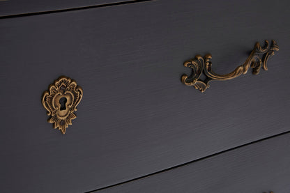 Larissa 4 Drawer Dark Grey Chest