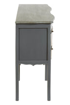 Larissa Grey 4 Drawer Sideboard
