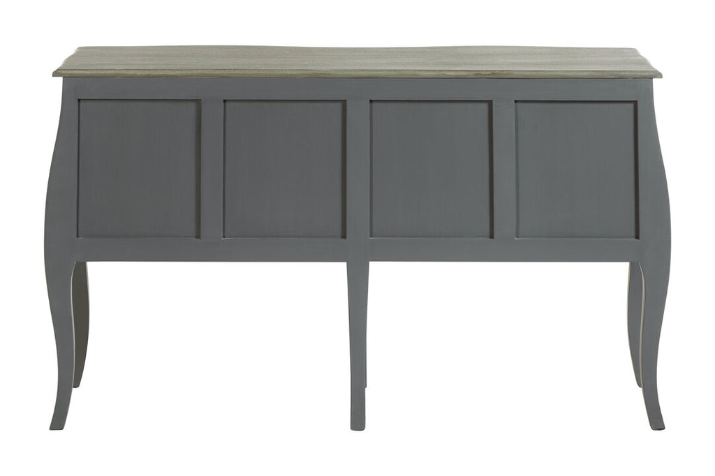 Larissa Grey 4 Drawer Sideboard
