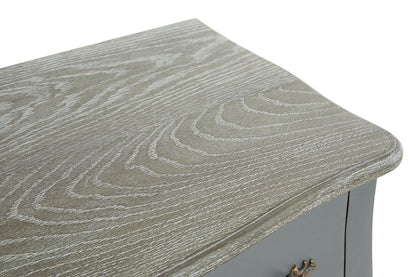Larissa Grey 4 Drawer Sideboard