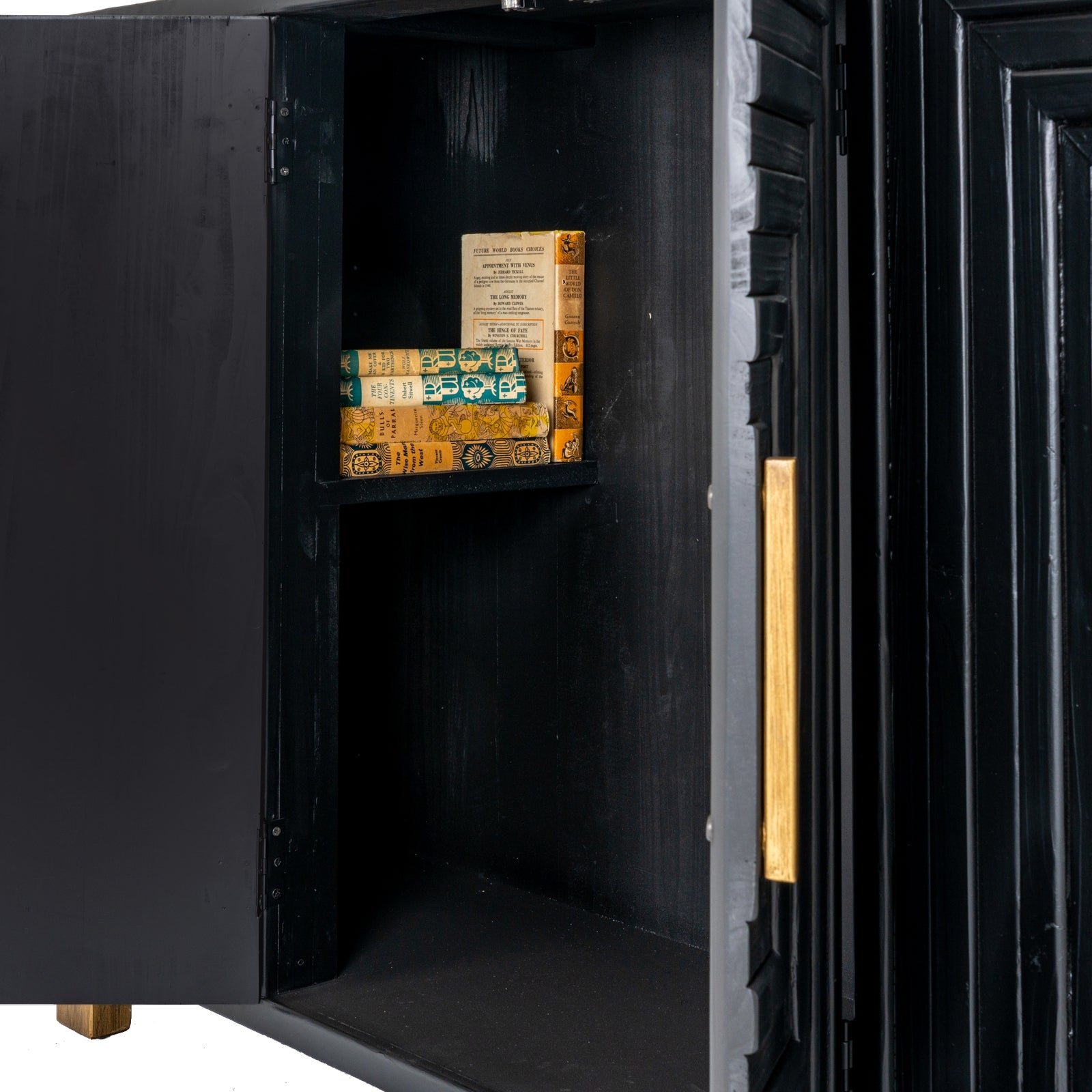 Lennox Black 2 Door Sideboard