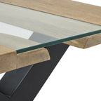 Live Edge Light Acacia River Coffee Table