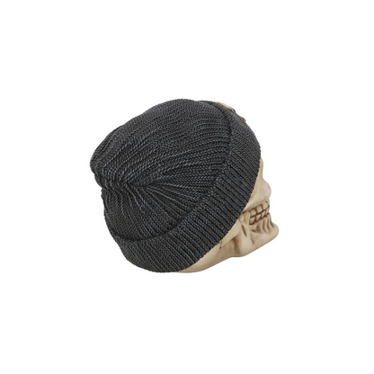 Skull Ornament with Beanie