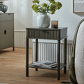Reed Collection 1 Drawer Side Table