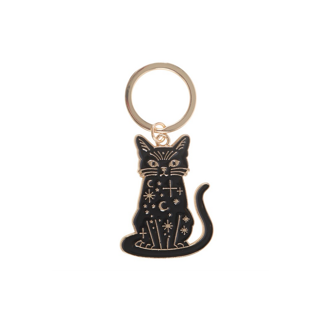 The Protector Magick Black Cat Keyring