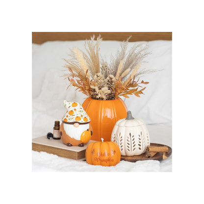 Orange Pumpkin Vase