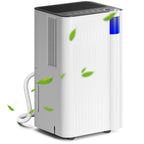 12L/Day Dehumidifier, with Filter - White