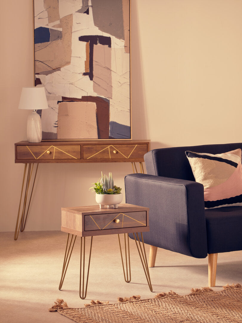 Felix Console Table with 2 Drawers