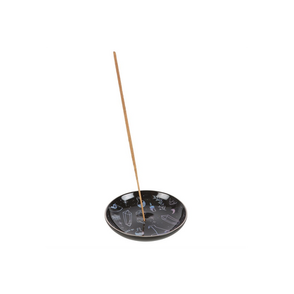 Crystal Witch Incense Holder Plate
