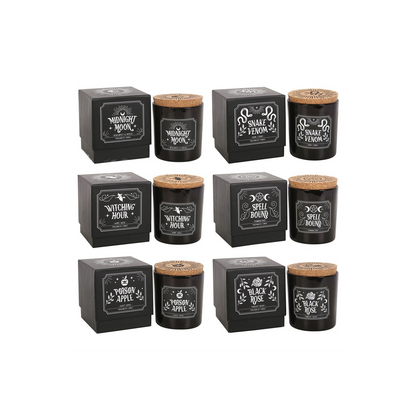 Set of 6 Midnight Ritual Candles