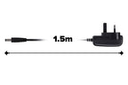 Maplin UK Switching Power Supply 12V DC 2 Amp 24W 2.5 x 5.5 x 12mm Plug - 1.5m Cable