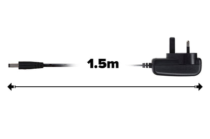 Maplin UK Switching Power Supply 12V DC 2 Amp 24W 2.5 x 5.5 x 12mm Plug - 1.5m Cable