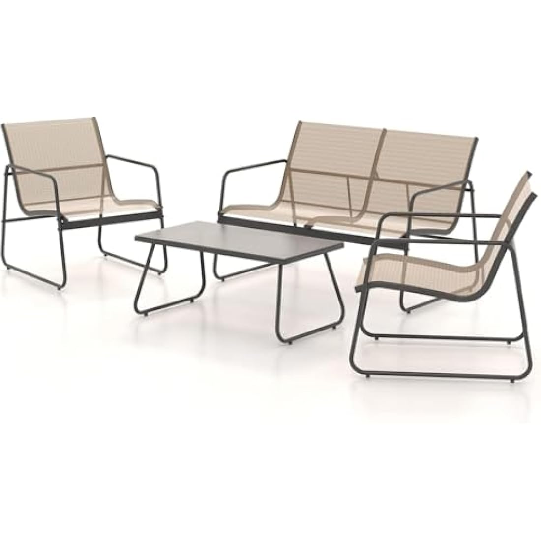 Grand Patio 4 Piece Set, Garden Table and Chairs